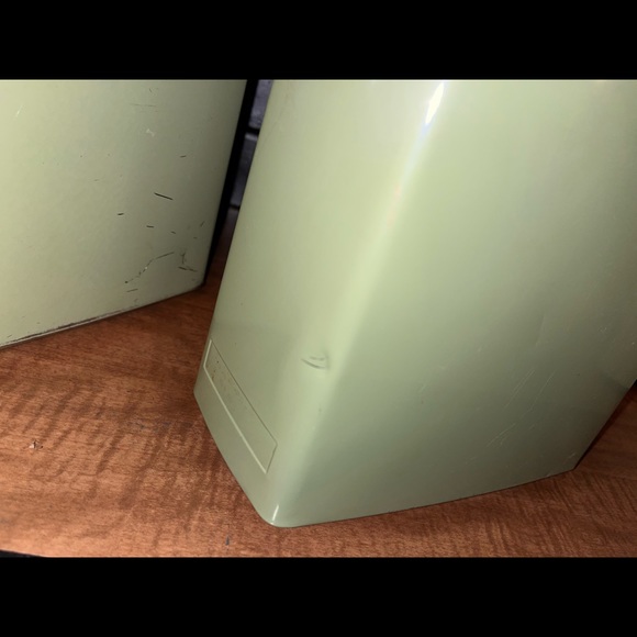 Vintage Lincoln Beautyware 4 Piece Canister Set Avocado Green Mid Century 1960s - Picture 5 of 10